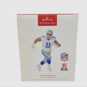 NWT HALLMARK Keepsake Micah Parsons Dallas Cowboys Ornament 2025